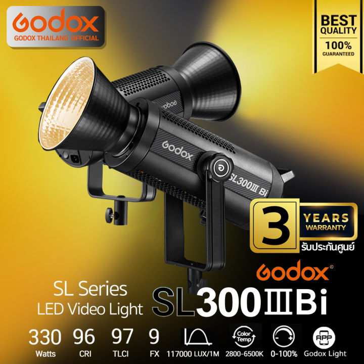 godox-led-sl300iiibi-330w-2800-6500k-bowen-mount-รับประกันศูนย์-godox-thailand-3ปี-sl300-sl-300-iii-bi