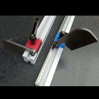 2023✚✒ Profile Fence With T-Slot Limiter Scale Miter T-track Stop Sliding Bracket Table Saw Woodworking