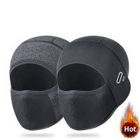 Cycling Caps Winter Windproof Bike Balaclava Cap Glasses Hole Sports Running Headwear Waterproof Riding Keep Warm Mask