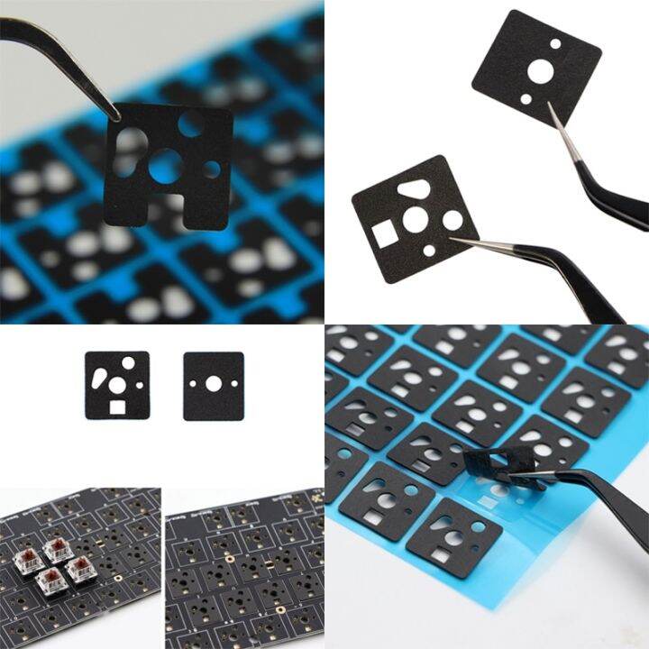 120PCS Keyboard Switch Sound Dampeners Sheet InterAxis Shaft Silencer