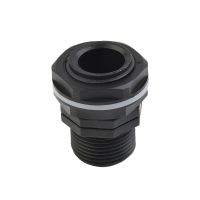 1Pcs PP Tank Bushing Threaded Fitting Flange Connection External Thread IBC Rain Barrel Liner 3/4inch 1inch 2inch