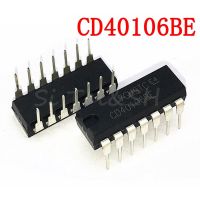 10PCS CD40106BE DIP14 CD40106 DIP 40106BE DIP-14 IC ใหม่และเป็นต้นฉบับ