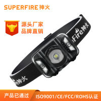 SUPERFIRE สายฟ้า HL18 โรงงานขายส่งแสงจ้า USB การชาร์จ led ไฟเซ็นเซอร์