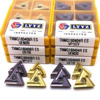 TNMG160404R TNMG160408R TNMG160404L ES VP15TF UE6020 US735 CNC Cermet Grade คาร์ไบด์แทรกเครื่องมือกัดใบมีดหมุน