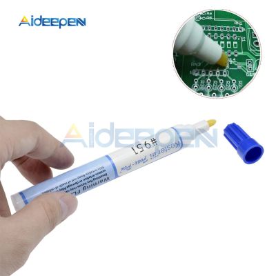 【Sleek】 ปากกาบัดกรีพลังงานแสงอาทิตย์10มล. 951 Fpc /Pcb สำหรับเชื่อมของแข็งต่ำและเซลล์ปากกา