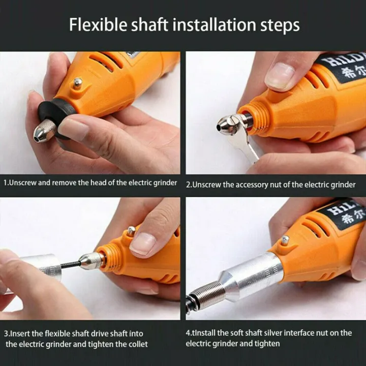 Grinder Flex Shaft For Dremel Flexible Rotary Drive Tools Accessories Attachment Lazada PH