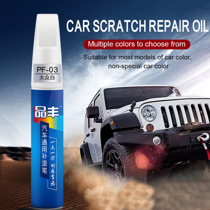 How To Use a Touch Up Paint Pen - Bumper Paint Scratch Repair on a