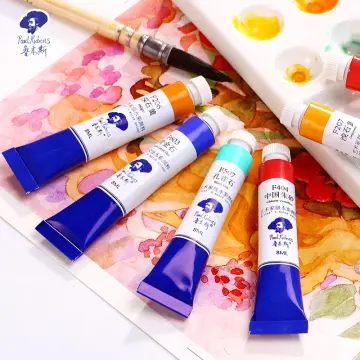 Paul Rubens Watercolor Paint, 24 Vibrant Colors Highly Pigmented