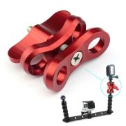 WUB4755 Action Camera Portable Ball Head Mount Adapter Diving Supplies