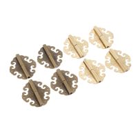 【LZ】●☌  Dobradiças da porta da gaveta 60x55mm esquerda/direita porta do armário caixa de bronze antigo dobradiças para o hardware de móveis 1 peça