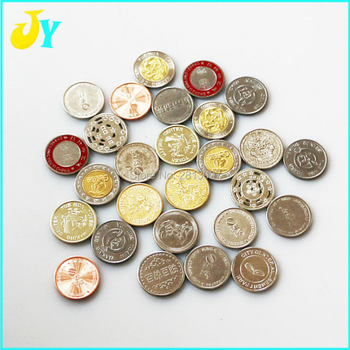 100pcs-per-bag-arcade-style-gaming-coin-tokens-25-1-85mm-stainless-steel-tokens-for-arcade-mame-amusement-machine-cabinet