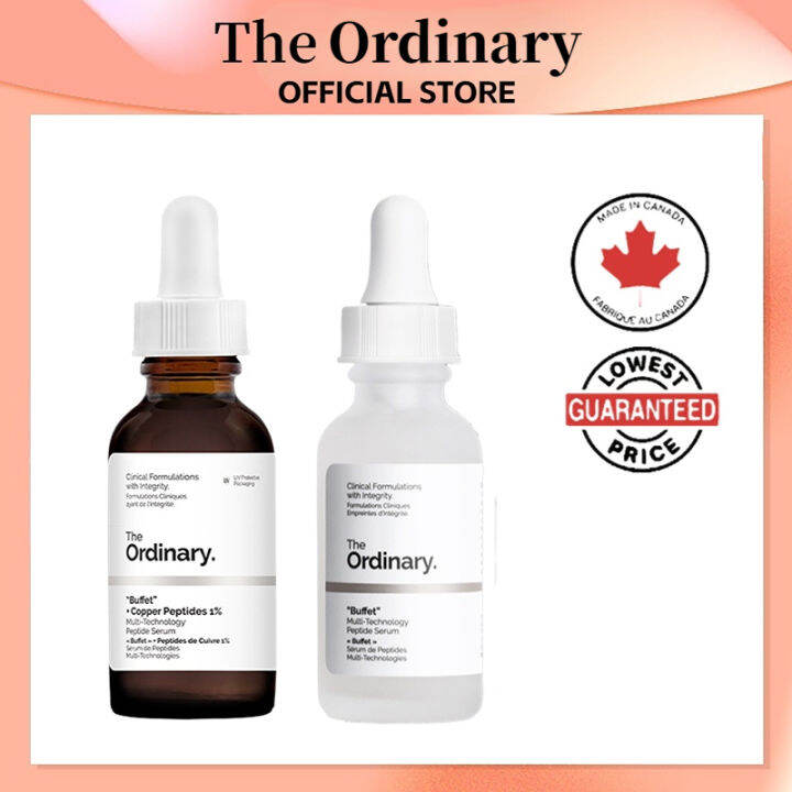 The Ordinary Buffet Copper Peptides 1 Highly Effective Anti Aging