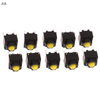 JIA 10pcs ปิดเสียงปุ่ม6*6*7.3MM Silent SWITCH Micro mouse button SWITCH