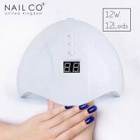 NAILCO 12W UV Lamp Sunshine Polish Gel Dryer LED Lamp Nails Art Dry Quickly Tools Dryer Lamp For Nails Machine 60s/120s