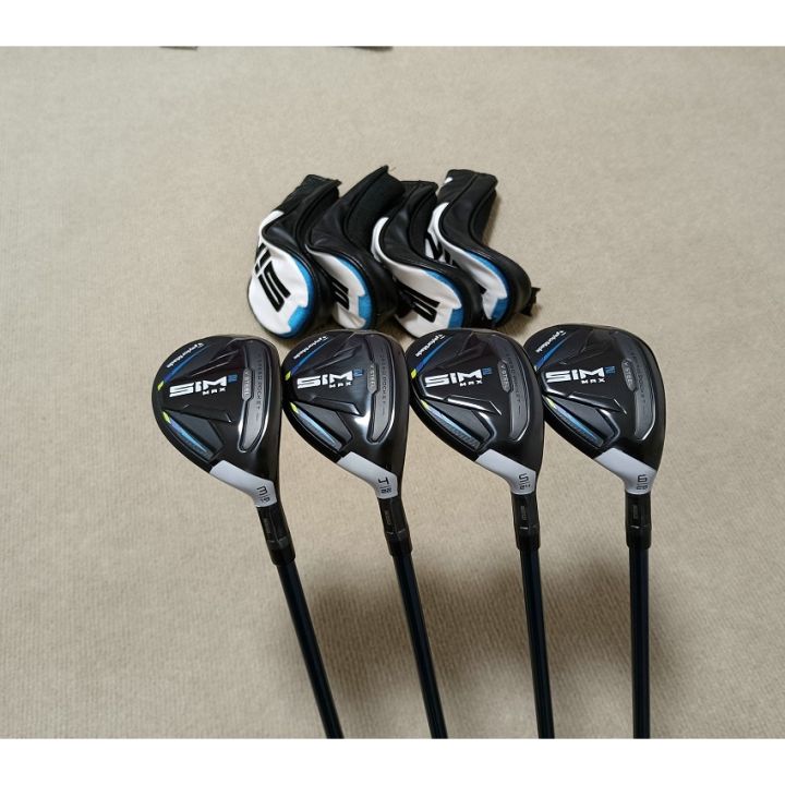 taylormade-original-2023-ใหม่-sim-2-max-กอล์ฟคลับผู้ชายลูกผสมไม้ไม้มือขวา-grip-push-rod-push-rod-sleeve