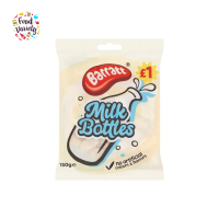 Barratt Milk Bottle Bag Bottle Shaped Sweets 150g บาร์รัต ขวดนมถุงขนมรูปขวด 150 กรัม