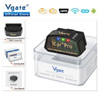 2023 Vgate iCar Pro elm327 V2.3 OBD 2 OBD2 Car diagnostic Tools Scan ELM 327 WIFI Bluetooth 4.0 for Android/IOS ODB2 Auto Scanner