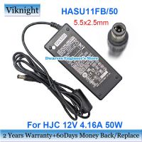 ✪ 2023. . HASU11FB/50 12V 4.16A อะแดปเตอร์ AC แหล่งจ่ายไฟ50W สำหรับ5.5x2.5mm Charger Laptop HJC