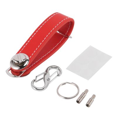 Fashion Car Key Pouch Bag Case Wallet Holder Chain Key Wallet Ring Pocket Key Organizer Smart Leather Keychain