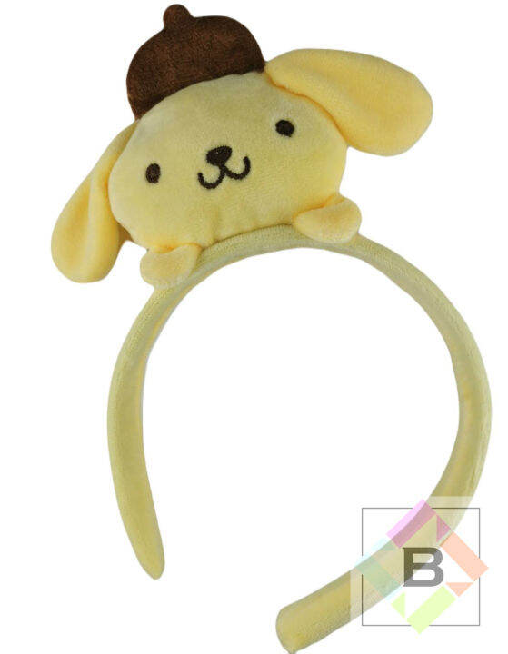 คาดผม-ที่คาดผม-pompompurin-sanrio-ปอมปอมปูริน-ลายการ์ตูน