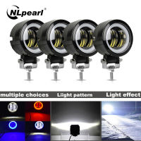 NLpearl 12โวลต์24โวลต์รถ LED บาร์ออฟโร้ด20วัตต์ไฟ LED ทำงาน6D LED แองเจิลตาแถบไฟสำหรับรถบรรทุก SUV รถ A 4X4เรือ Barra Led ไฟตัดหมอก