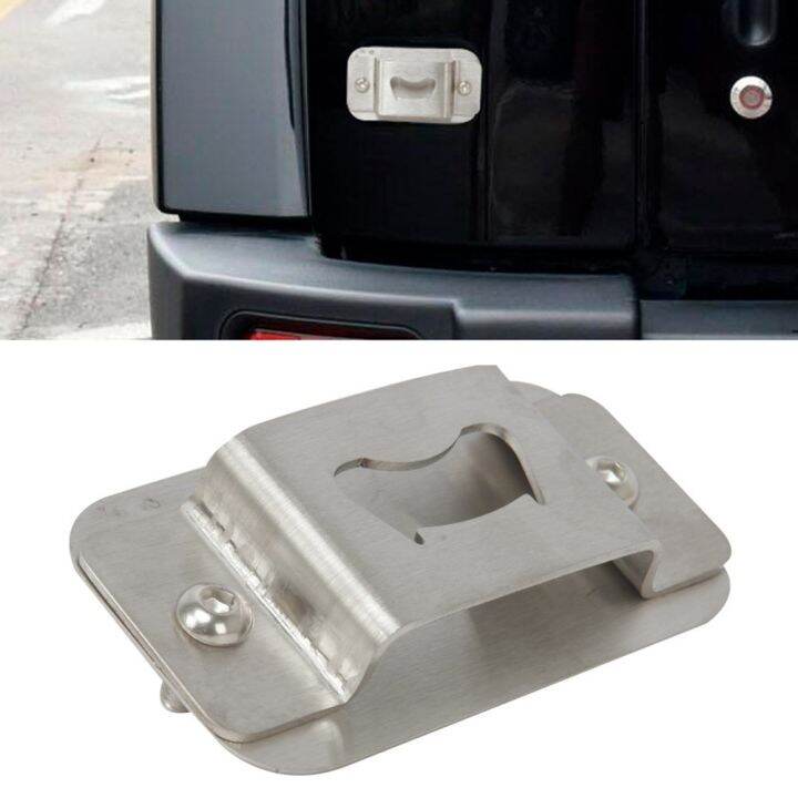 Bottle Opener Decoration For JEEP Wrangler License Plate Delete High