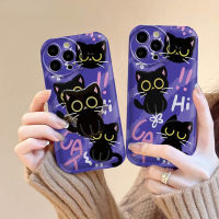 เคส Hp A17 OPPO A57 A77S Reno 8T A15S กราฟฟิตี A16 A54S A16S A16K A16E A5S A7 A92 A12 A3S F1S กราฟฟิตี้ A31ป้องกันแมวด้วย A8 Dongxiang