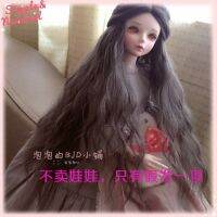 【 บ้านฟอง 】3 Sub- 4 Sub- 6 Sub- BJD.SD วิกผมเด็ก . บะหมี่กึ่งสำเร็จรูปผมยาวปานกลางม้วนสีเทาแดงน้ำตาลทอง 2023