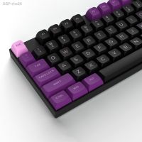 แฟชั่น♙ชุดปุ่มกด PBT  Rhe20 Para Teclado Mecânico Perfil Keycap ISO Caps 189 Chaves GK61