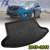 Boot Mat ด้านหลัง Trunk Liner Cargo กระเป๋าเดินทางสำหรับ Mazda Cx-5 Cx5ถาดพรมโคลน Kick Protector Guard 2012 2014 2015 2016