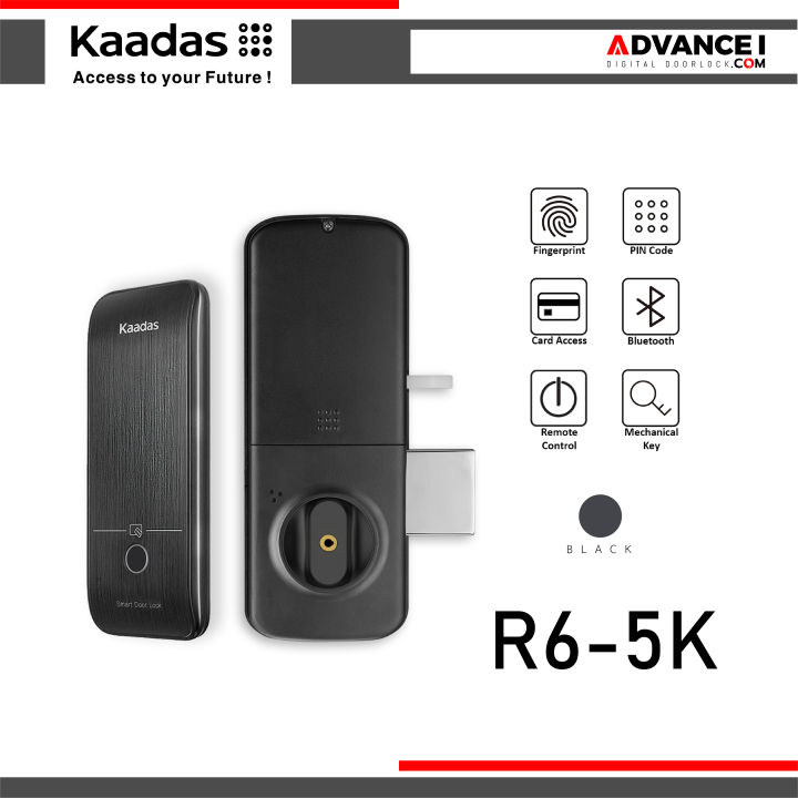 digital-door-lock-kaadas-r6-5k-กลอนประตูดิจิตอล-พร้อมติดตั้งฟรี