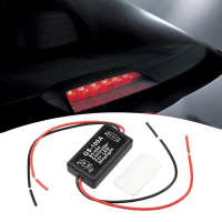 12V ไฟเบรค Flash Controller GS-100A ไฟหน้า Controller Flasher โมดูลสำหรับรถ LED เบรคหยุดโคมไฟ Safety Alert Blinker