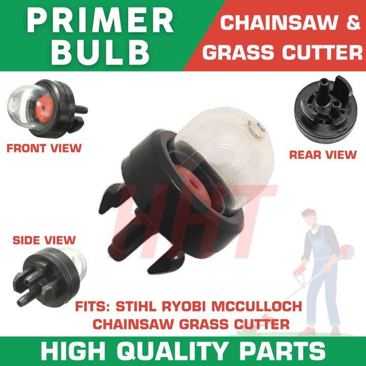 Ryobi McCulloch Priming Primer Pump Bulb Fit Chainsaw Grass Cutter