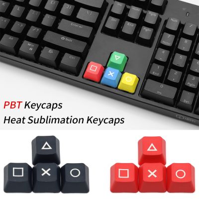 4pcs/set Mechanical keyboard PBT Keycaps Opaque Height Profile Direction Arrows Supplementary Keys for