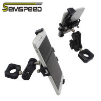 SEMSPEED ด้ามจับ 22 มม. สำหรับ HONDA ADV150 ADV160 Air Blade AB Click Vario PCX 160 150 125 FORZA SH 350 300 250 125 ผู้ถือโทรศัพท์เคลื่อนที่