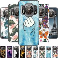 Casing Ponsel untuk Oukitel WP21 TPU Silikon Lembut Tas Bumper Belakang Lukisan Hewan Bunga Lucu