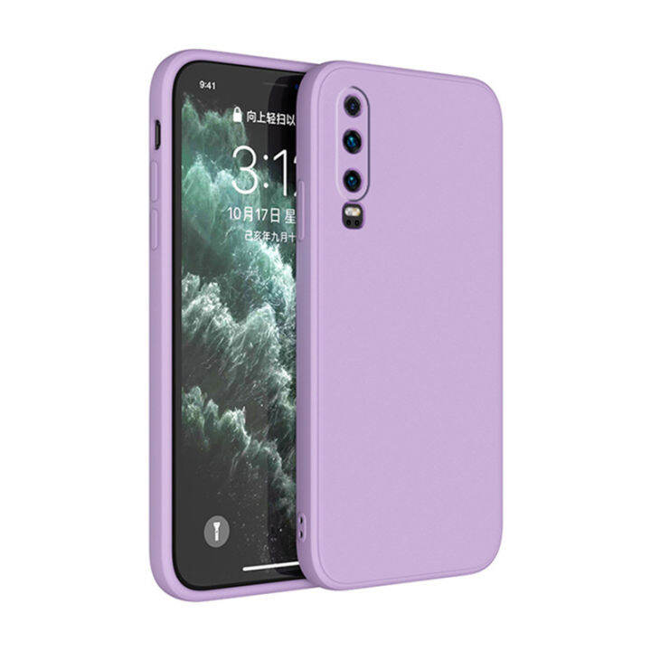 แฟชั่นโทรศัพท์เคสสำหรับหัวเหว่ย-mate30-lite-y5-2018-y9a-y7a-y9s-y6-2019-y6p-y6s-y9s-y9-2019-nova5t-nova5z-nova-5i-pro-มุมขวา-liquid-ซิลิโคน