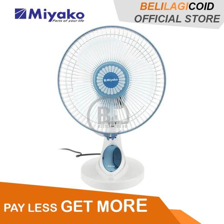 Miyako Kipas Angin Mini Duduk Dan Dinding 2 In 1 KAD 927 B GB - 9 Inch ...