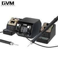 หัวแร้ง GVM T210D Dual Station Thermostatic Digital Display Nano Soldering Station for SMD PCB BGA Repair