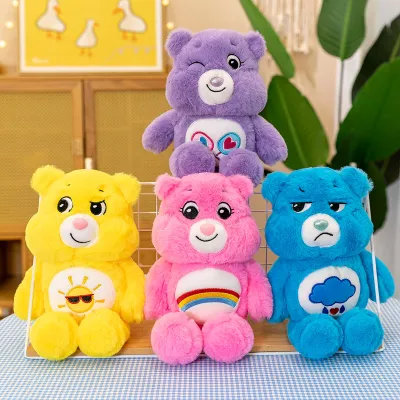 แคร์แบร์ของแท้ Care Bears beautiful station COD️ ตุ๊กตาหมี ตุ๊กตาแคร์แบร์ 25 ซม. การจัดส่งแบบสุ่มสี jst604