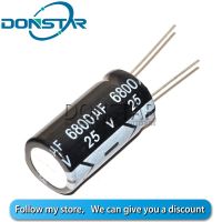 5PCS 6800UF 25V Electrolytic capacitor 25V 6800UF 16*30MM Aluminium electrolytic capacitor