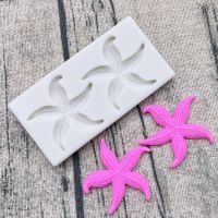 Starfish Silicone Sugarcraft Mold Cookie Cupcake Chocolate Baking Mold Fondant Cake Decorating Tools Bread Cake  Cookie Accessories
