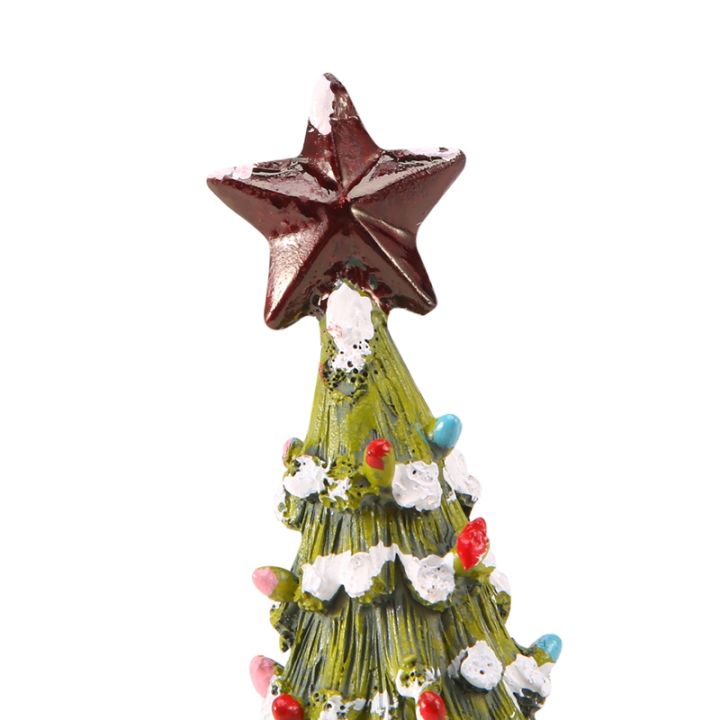 dwarf-christmas-tree-desktop-christmas-tree-lights-for-desktop-classic-series-resin-christmas-decorations