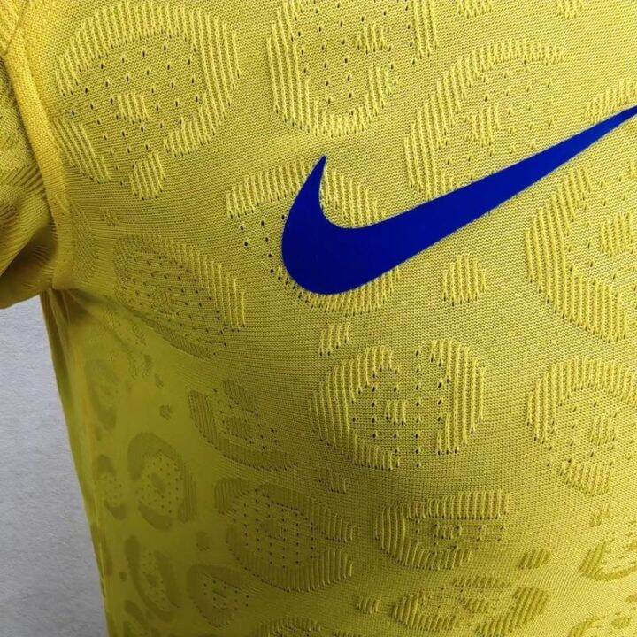 เสื้อกีฬาแขนสั้น-ลายทีมชาติฟุตบอล-brazil-home-jersey-2223-แห้งเร็ว-ไซซ์-s-xxl