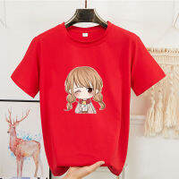 BK-317*เสื้อยืดแขนสั้นพร้อมส่ง 8สี ลายการ์ตูน ขายดีตามเทรนต์ ลายน่ารัก สีสันสดใส่น่ารัก ใส่ได้ทั้งหญิงและชาย (S-3XL) **ปลีก-ส่ง***