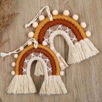 【cw】 Rope Hanging Weaving Ornament Baby Kids Room Wall Accessories