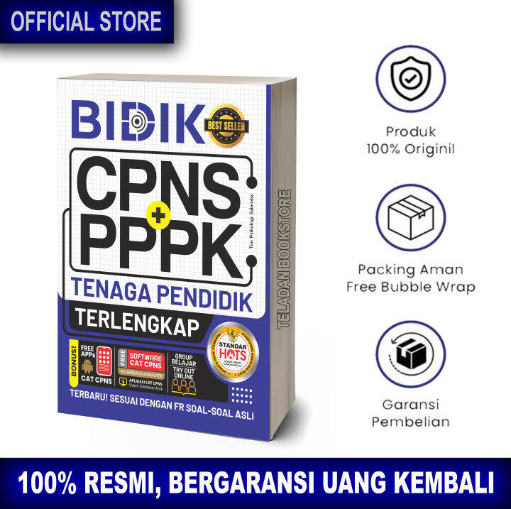 [BISA COD] BUKU CPNS PPPK TENAGA PENDIDIK GURU TERLENGKAP 2022-2023 ...