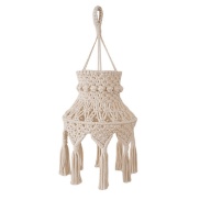 Macrame Lamp Shade Boho Hanging Pendant Light Cover