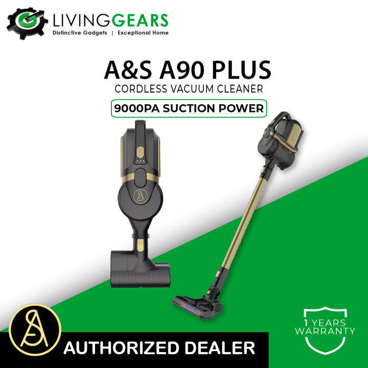 A&S A90 Plus Cordless Vacuum Cleaner Lazada