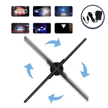 Cheap 3D Hologram Projector Advertising Display Fan Wall-mounted Player 3D  Naked Eye 2K HD LED Photo